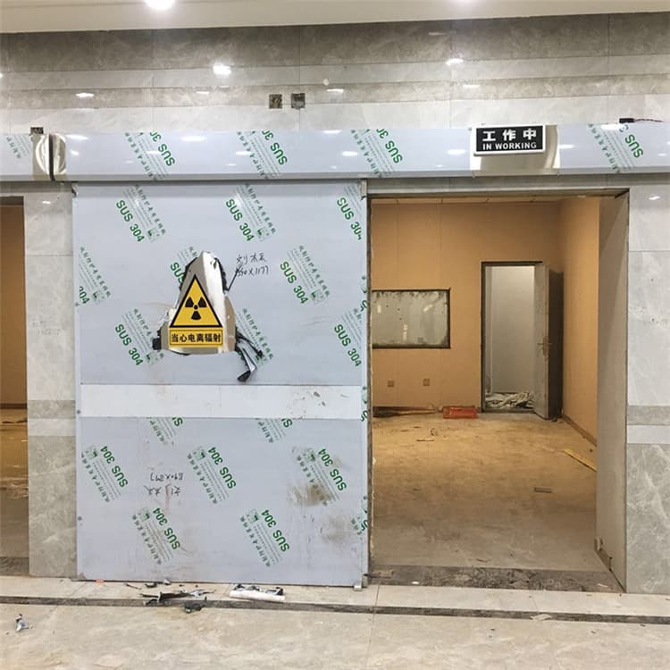 佛山双扇电动防护铅门